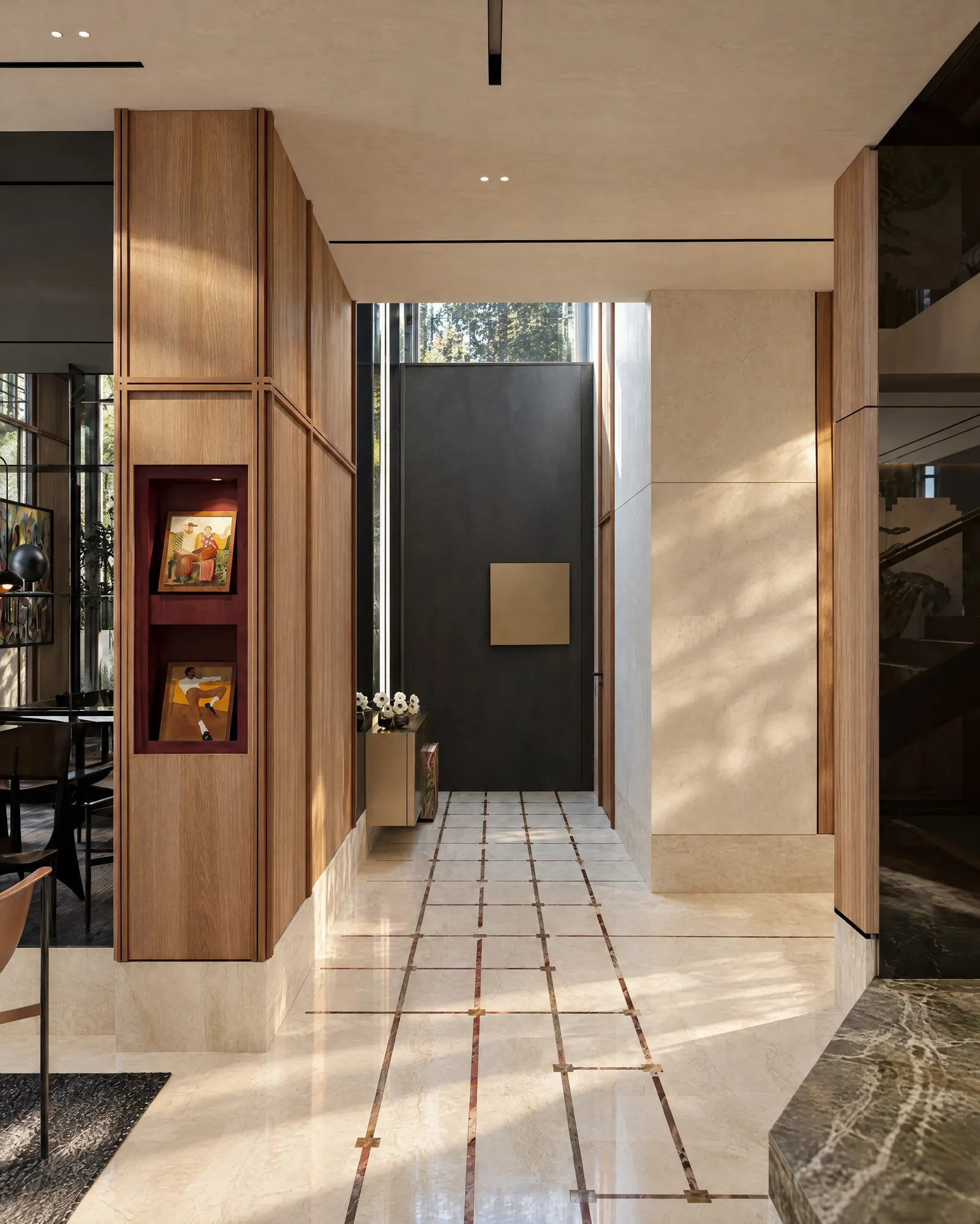 The Russet Pulse — Entrance hall