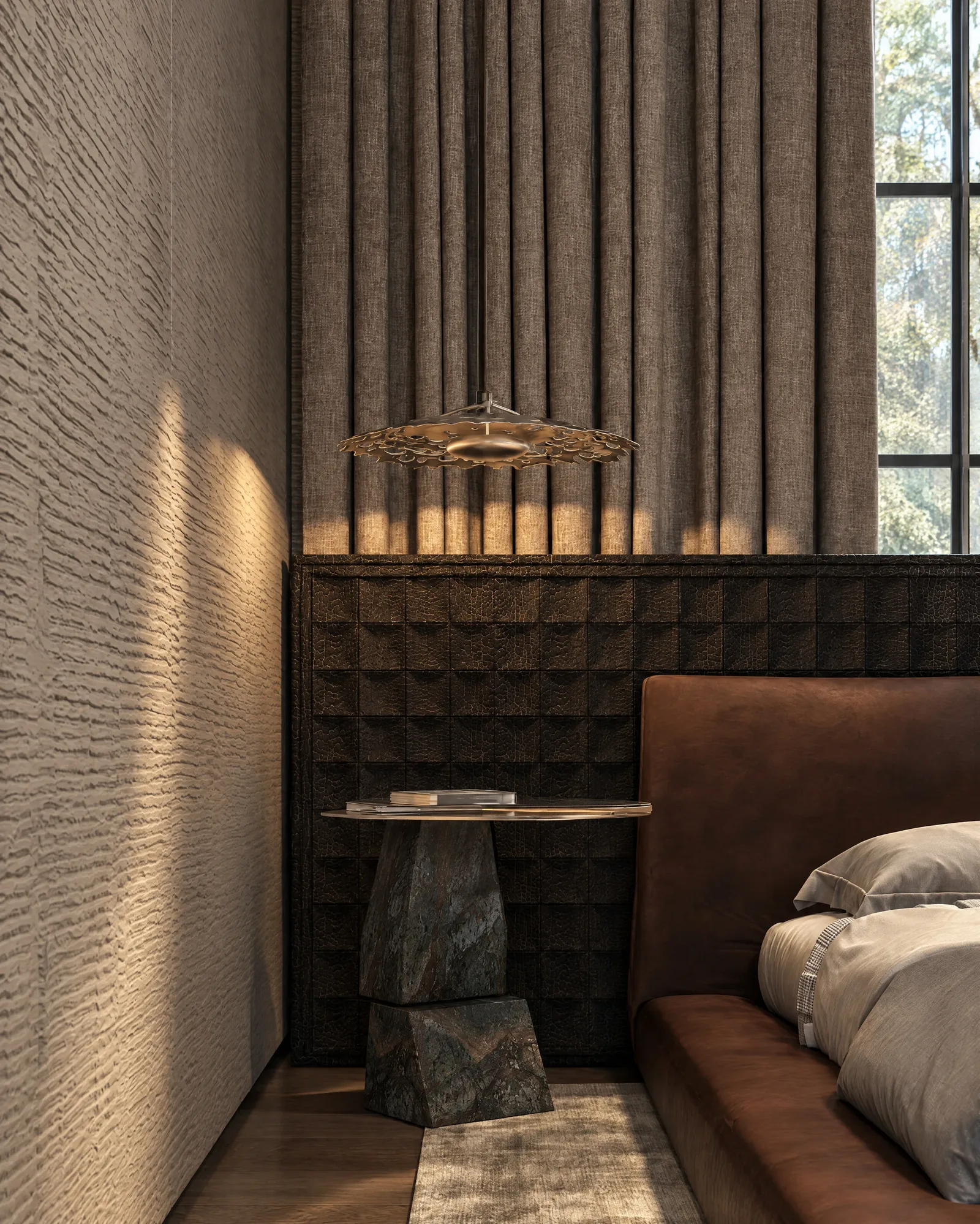 House of Tsuba — Second bedroom detail