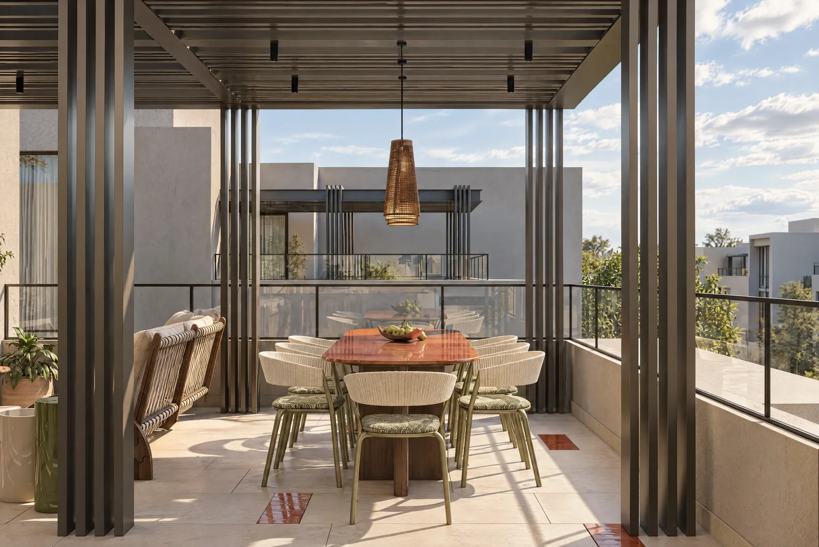 The Russet Pulse — Rooftop dining