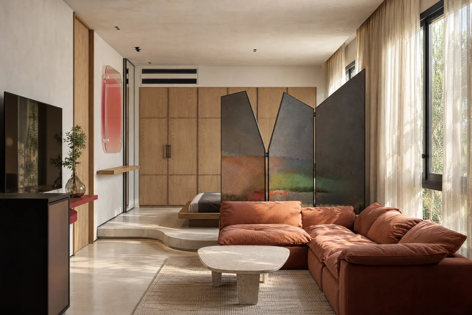 Playa Palms — Second suite sitting area
