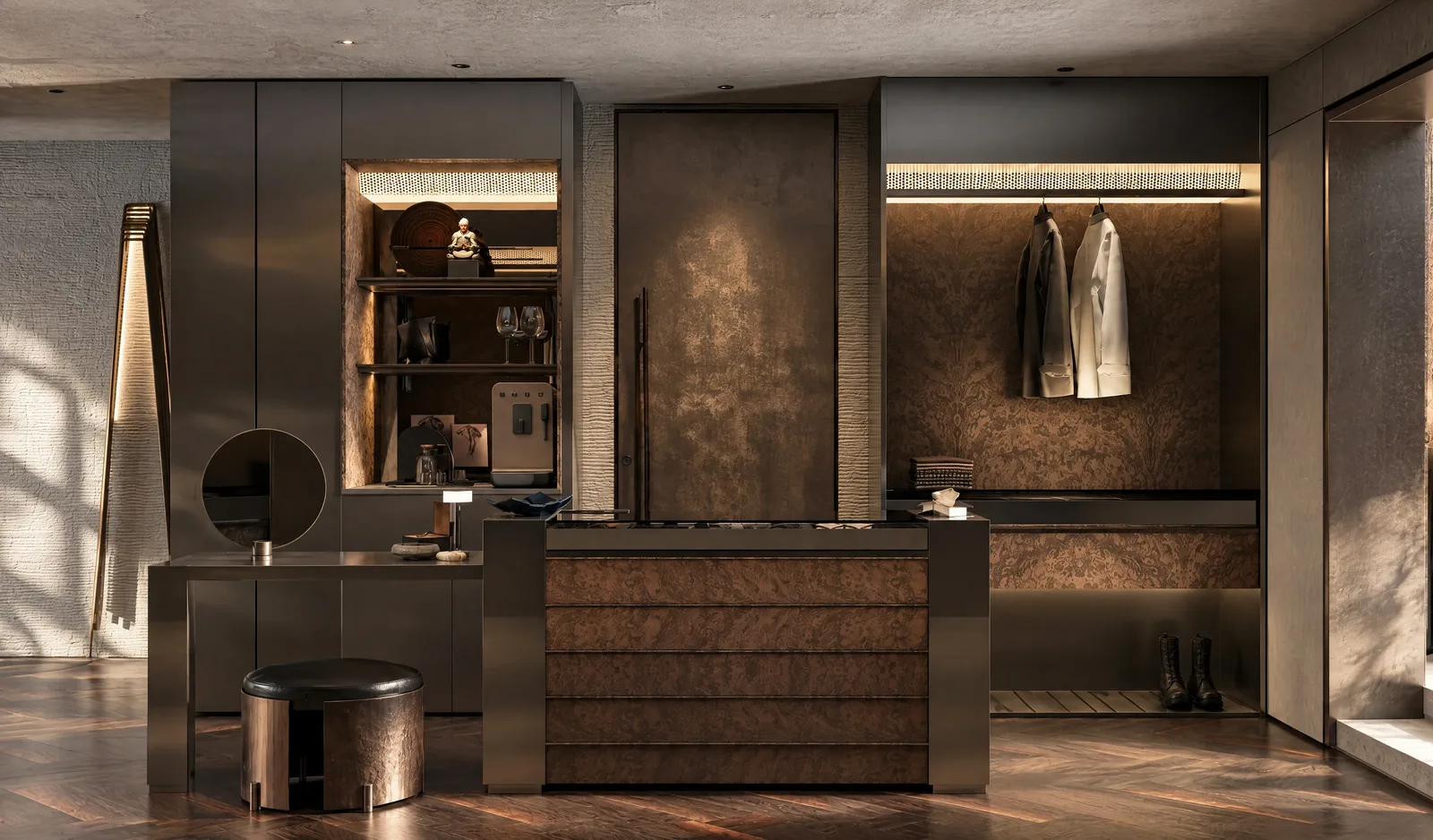 House of Tsuba — Master dressing room