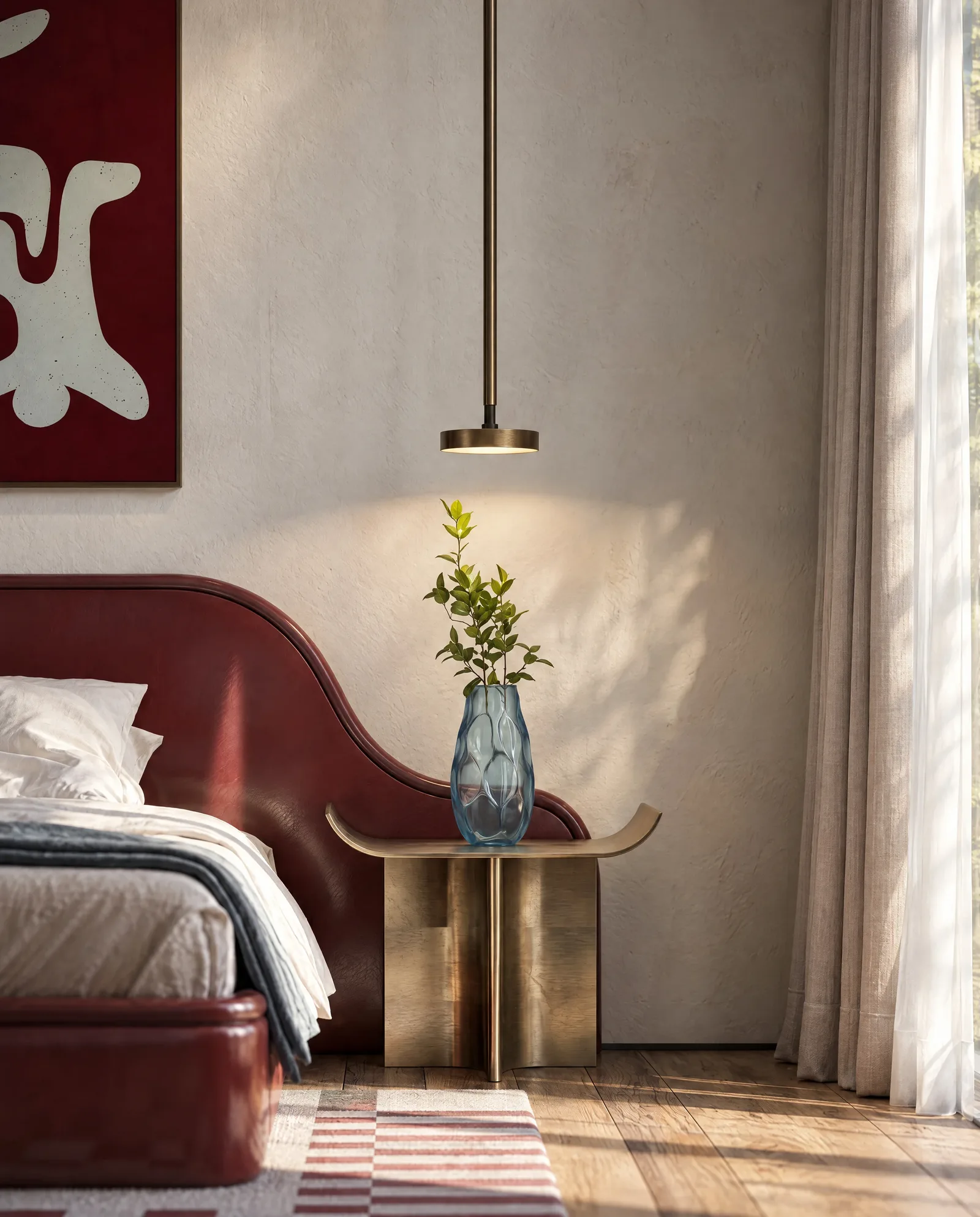 The Russet Pulse — Master bedroom detail