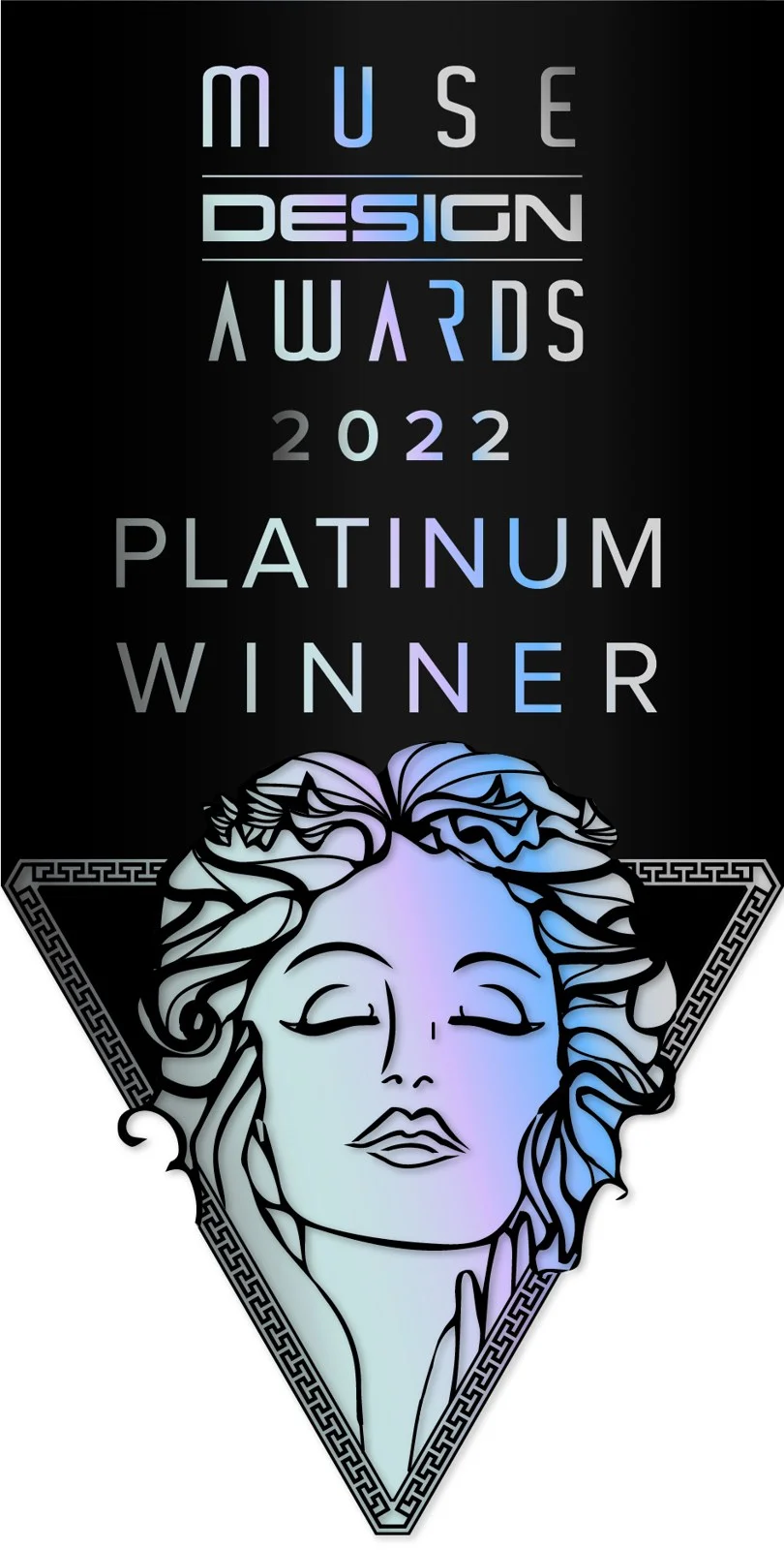 MUSE Design Awards 2022 Platinum Winner badge