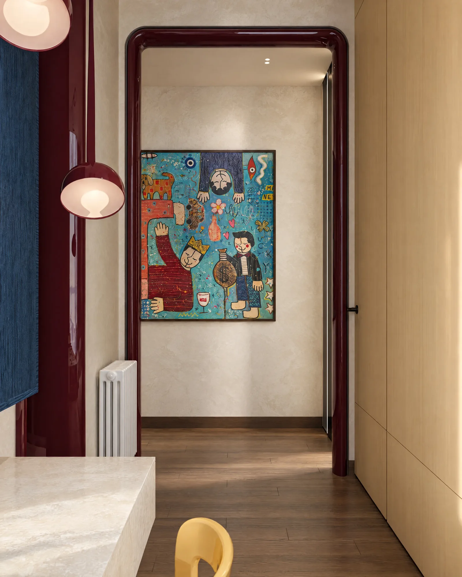 The Russet Pulse — Children's bedroom door