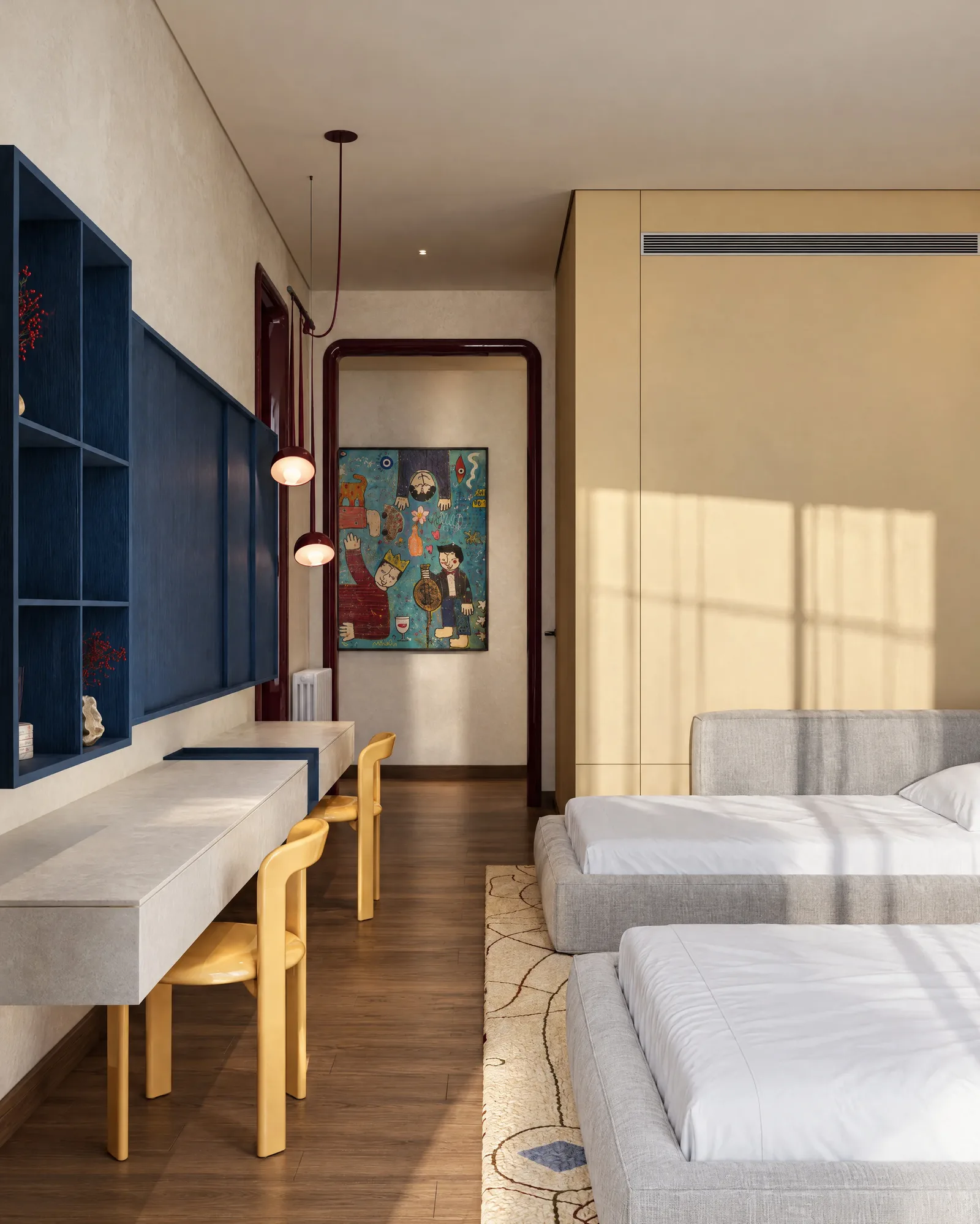 The Russet Pulse — Children's bedroom
