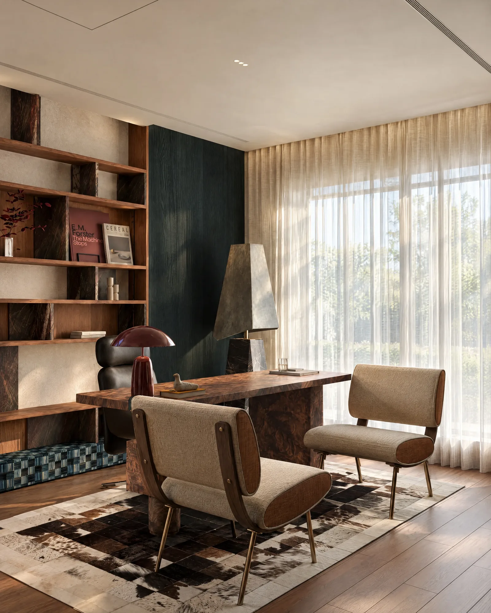 The Russet Pulse — Study reading corner