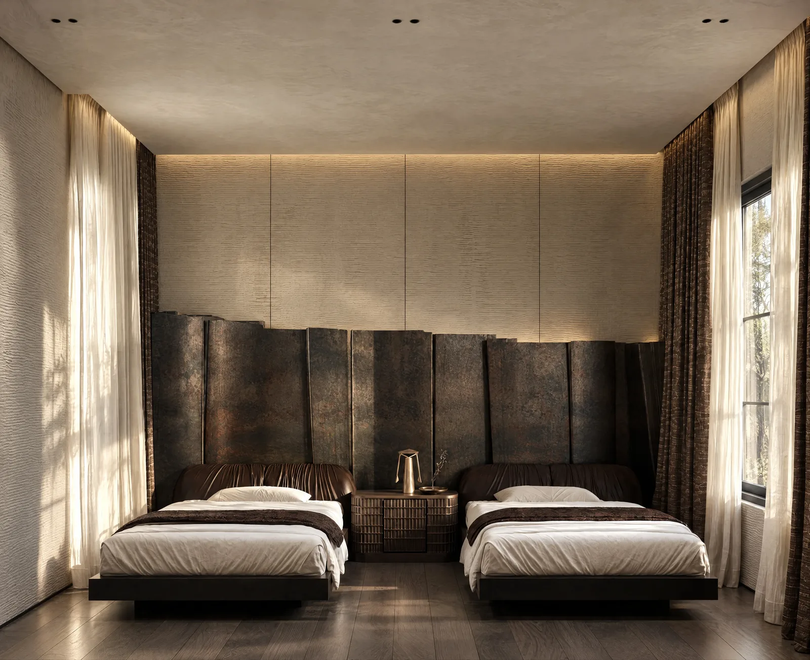 House of Tsuba — Twin bedroom