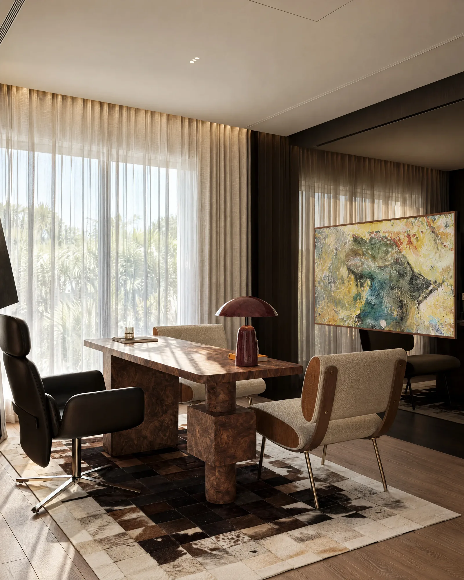 The Russet Pulse — Study desk